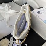 chanel as3562 ssmall hobo handbag lambskin white 007 luxibags.ru .jpg