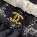 chanel as3564 maxi hobo bag wool tweed gold tone metal black gray 005 luxibags.ru .jpg