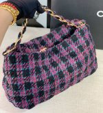 chanel as3564 maxi hobo bag wool tweed gold tone metal purple 003 luxibags.ru .jpg