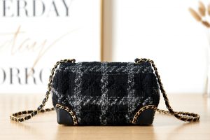 chanel as3572 small flap bag wool tweed black 004 luxibags.ru .jpg