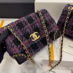 chanel as3572 small flap bag wool tweed purple 004 luxibags.ru .jpg