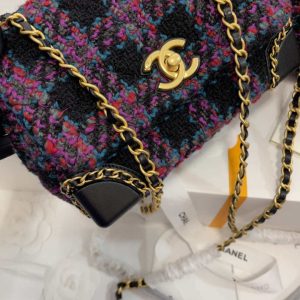 chanel as3572 small flap bag wool tweed purple 005 luxibags.ru .jpg