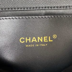 chanel as3580 small flap bag lambskin lambskin gold tone metal black 008 luxibags.ru .jpg
