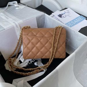chanel as3580 small flap bag lambskin lambskin gold tone metal brown 002 luxibags.ru .jpg