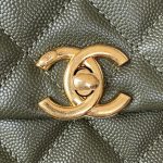 chanel as3580 small flap bag lambskin lambskin gold tone metal green 003 luxibags.ru .jpg