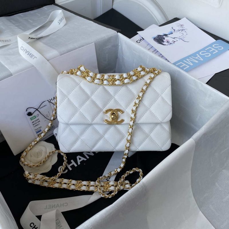 chanel as3580 small flap bag lambskin lambskin gold tone metal white 001 luxibags.ru .jpg