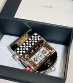 chanel as3586 2023ss walk on embroidery slot shoulder bag black 002 luxibags.ru .jpg