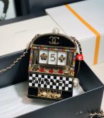 chanel as3586 2023ss walk on embroidery slot shoulder bag black 006 luxibags.ru .jpg