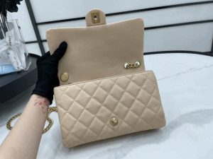chanel as3609 flap bag lambskin lambskin gold tone metal apricot 006 luxibags.ru .jpg