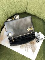 chanel as3609 flap bag lambskin lambskin gold tone metal black 006 luxibags.ru .jpg