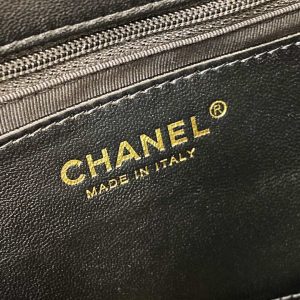 chanel as3609 flap bag lambskin lambskin gold tone metal black 008 luxibags.ru .jpg
