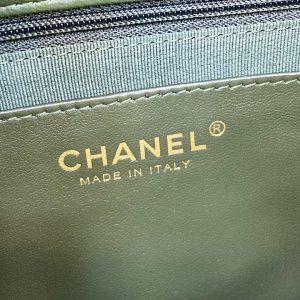 chanel as3609 flap bag lambskin lambskin gold tone metal green 009 luxibags.ru .jpg
