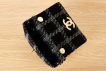 chanel as3611 small flap bag wool tweed gold tone metal black gray 007 luxibags.ru .jpg