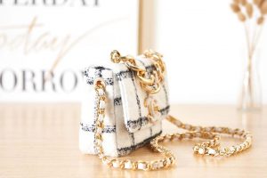 chanel as3611 small flap bag wool tweed gold tone metal white 003 luxibags.ru .jpg