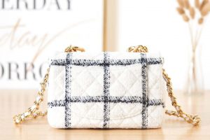 chanel as3611 small flap bag wool tweed gold tone metal white 008 luxibags.ru .jpg