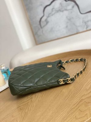 chanel as3631 2022 new hippie underarm bag shoulder bag dark green 005 luxibags.ru .jpg