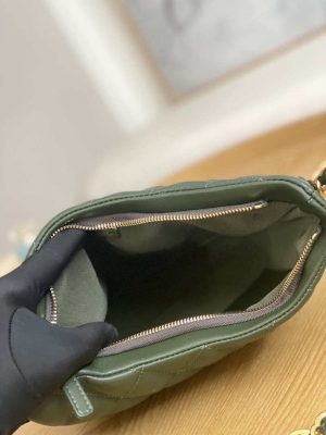 chanel as3631 2022 new hippie underarm bag shoulder bag dark green 009 luxibags.ru .jpg