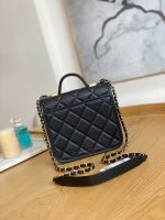 chanel as3652 small flap bag with top handle calfskin gold tone metal black 002 luxibags.ru .jpg