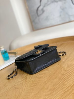 chanel as3652 small flap bag with top handle calfskin gold tone metal black 006 luxibags.ru .jpg