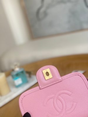 chanel as3652 small flap bag with top handle calfskin gold tone metal pink 006 luxibags.ru .jpg