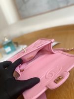 chanel as3652 small flap bag with top handle calfskin gold tone metal pink 008 luxibags.ru .jpg