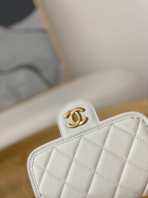 chanel as3652 small flap bag with top handle calfskin gold tone metal white 003 luxibags.ru .jpg