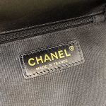 chanel as3652 small flap bag with top handle cotton wool tweed gold tone metal black and white 009 luxibags.ru .jpg