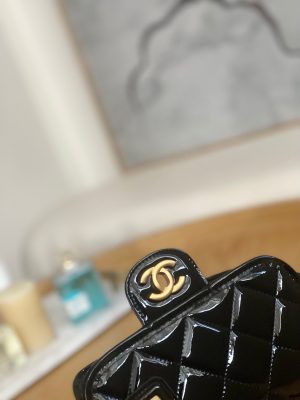 chanel as3652 small flap bag with top handle patent calfskin gold tone metal black 003 luxibags.ru .jpg