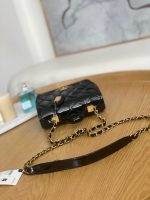 chanel as3652 small flap bag with top handle patent calfskin gold tone metal black 005 luxibags.ru .jpg