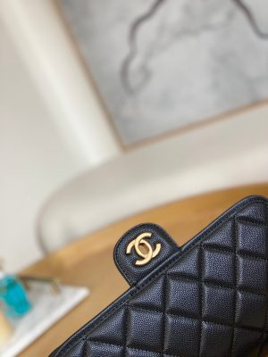 chanel as3653 small flap bag with top handle calfskin gold tone metal black 004 luxibags.ru .jpg