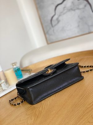 chanel as3653 small flap bag with top handle calfskin gold tone metal black 006 luxibags.ru .jpg