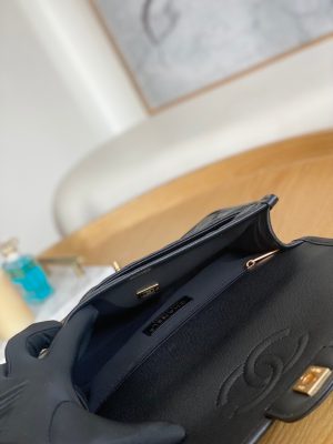 chanel as3653 small flap bag with top handle calfskin gold tone metal black 009 luxibags.ru .jpg