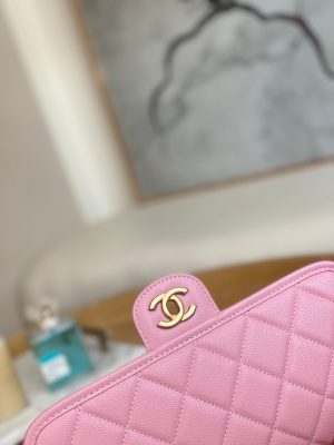 chanel as3653 small flap bag with top handle calfskin gold tone metal pink 004 luxibags.ru .jpg