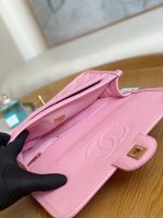 chanel as3653 small flap bag with top handle calfskin gold tone metal pink 009 luxibags.ru .jpg