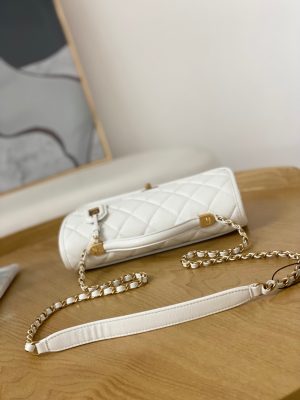 chanel as3653 small flap bag with top handle calfskin gold tone metal white 006 luxibags.ru .jpg