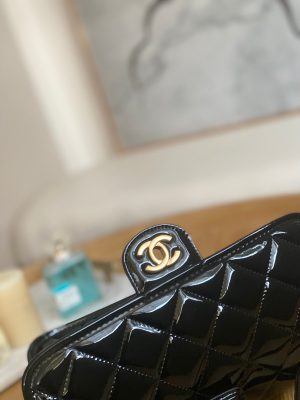 chanel as3653 small flap bag with top handle patent calfskin gold tone metal black 004 luxibags.ru .jpg