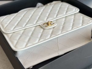 chanel as3662 large backpack calfskin gold tone metal white 006 luxibags.ru .jpg