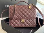 chanel as3662 large backpack calfskin gold tone metal wine red 002 luxibags.ru .jpg