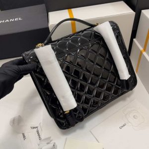 chanel as3662 large backpack patent calfskin gold tone metal black 009 luxibags.ru .jpg