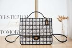 chanel as3662 large backpack wool tweed gold tone metal white 001 luxibags.ru .jpg