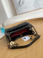 chanel as3690 hobo handbag shiny crumpled calfskin gold tone metal black 004 luxibags.ru .jpg