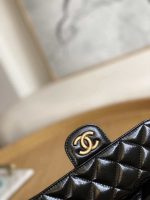 chanel as3690 hobo handbag shiny crumpled calfskin gold tone metal black 006 luxibags.ru .jpg