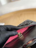 chanel as3690 hobo handbag shiny crumpled calfskin gold tone metal black 007 luxibags.ru .jpg