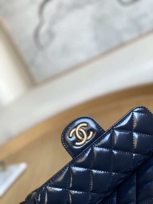 chanel as3690 hobo handbag shiny crumpled calfskin gold tone metal navy blue 005 luxibags.ru .jpg