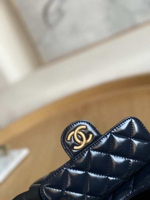 chanel as3710 small hobo handbag shiny crumpled calfskin gold tone metal navy blue 003 luxibags.ru .jpg