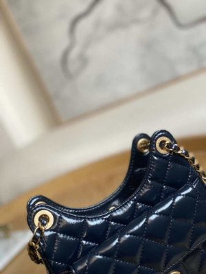 chanel as3710 small hobo handbag shiny crumpled calfskin gold tone metal navy blue 005 luxibags.ru .jpg