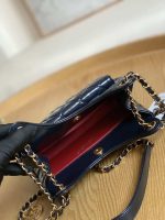 chanel as3710 small hobo handbag shiny crumpled calfskin gold tone metal navy blue 007 luxibags.ru .jpg