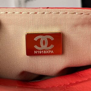 chanel as3710 small hobo handbag shiny crumpled calfskin gold tone metal red 009 luxibags.ru .jpg