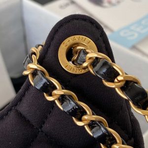 chanel as3710 small hobo handbag velvet gold tone metal black 005 luxibags.ru .jpg