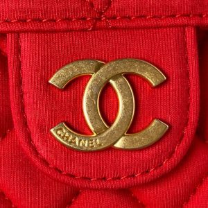chanel as3710 small hobo handbag velvet gold tone metal red 003 luxibags.ru .jpg